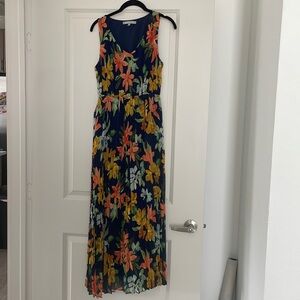 Daniel Rainn Kiera Plisse maxi dress